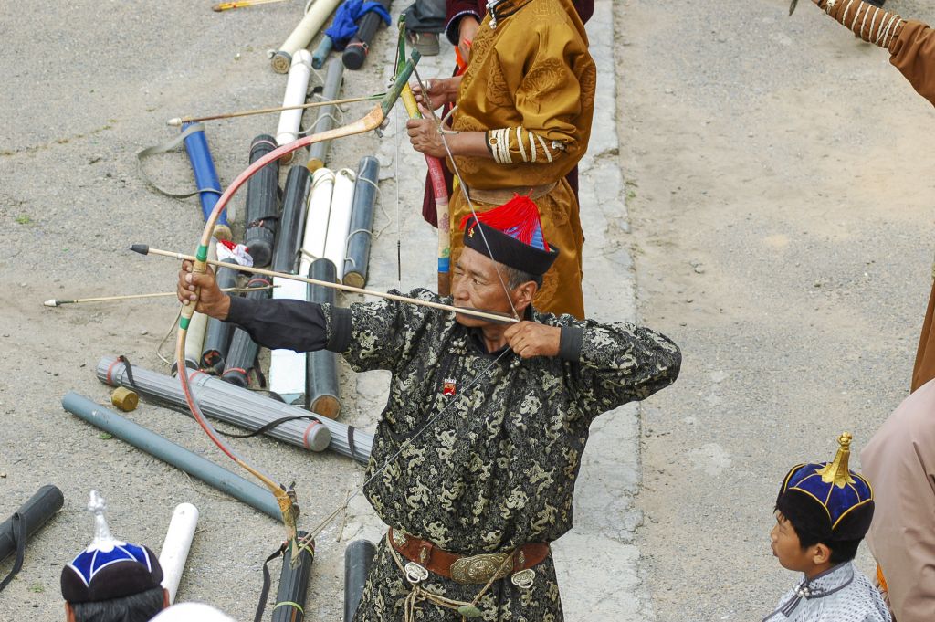 Archery at the Naadam