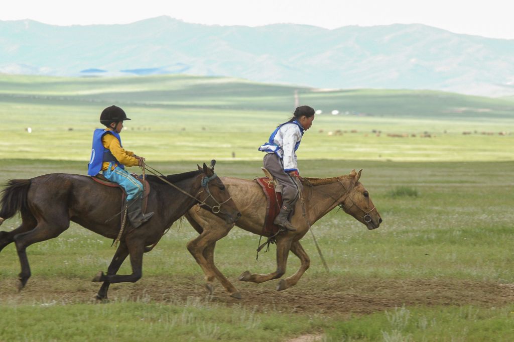 Horse Racing at the Naadam Festival