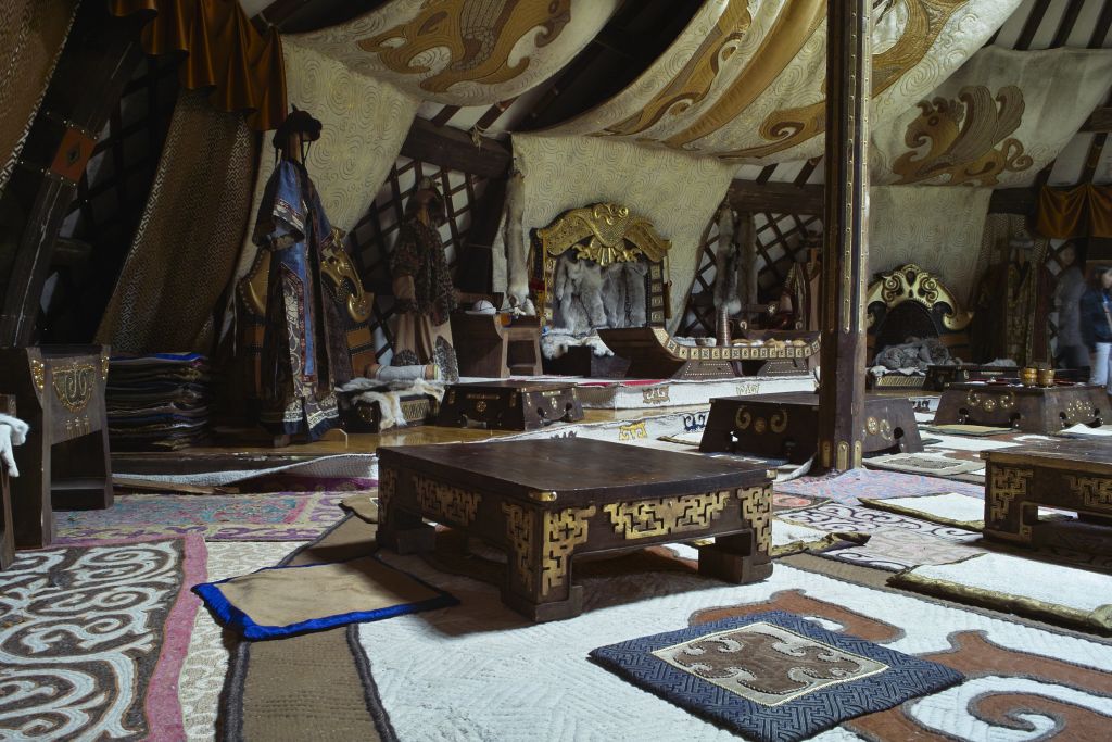 Inside the Khan's Palace